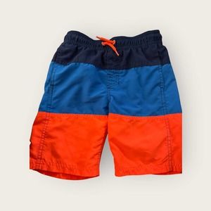 Cat & Jack Boys size Small Summer Drawstring Swim Trunks Shorts